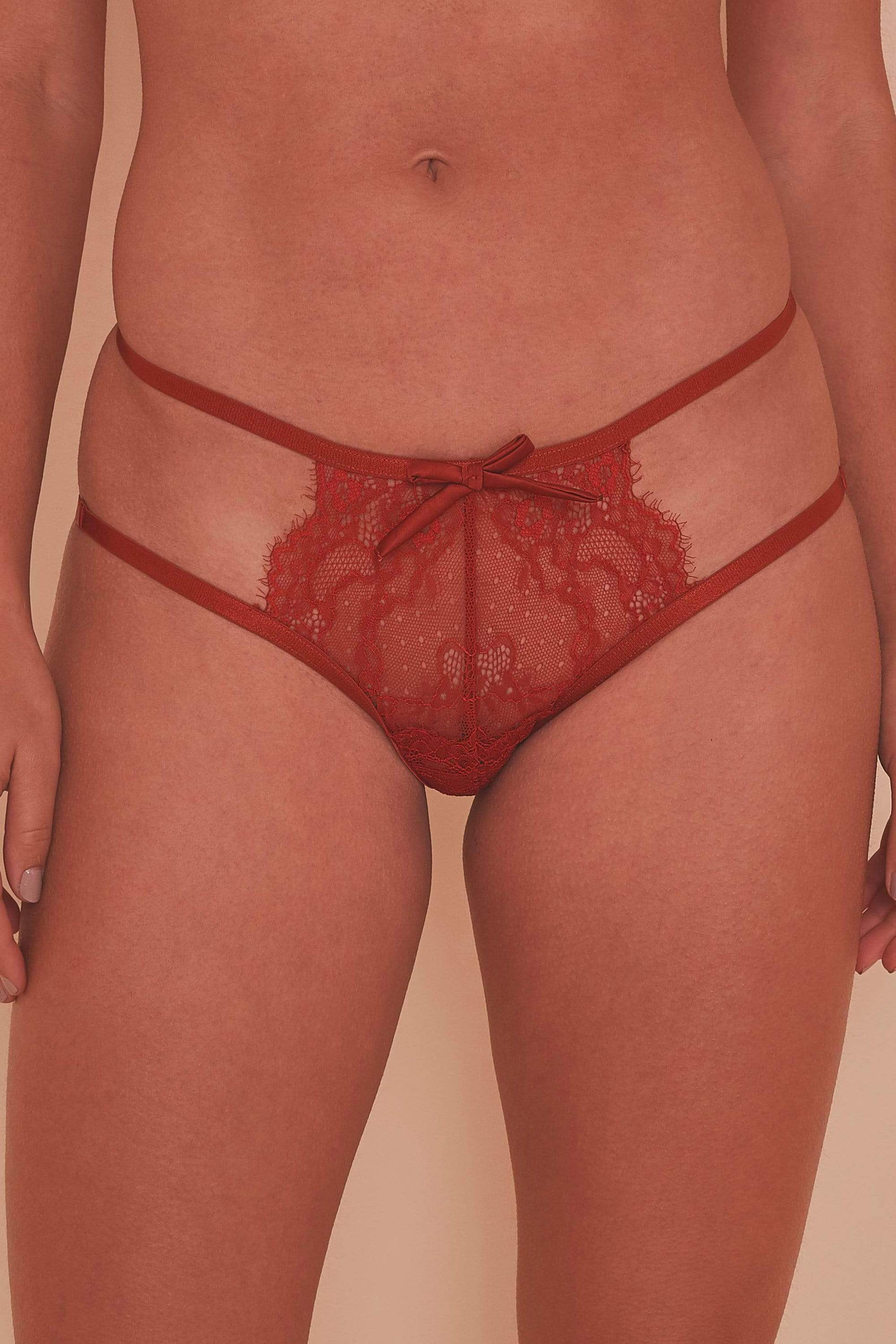 Wolf & Whistle Roslyn Double Bow Brazillian Brief