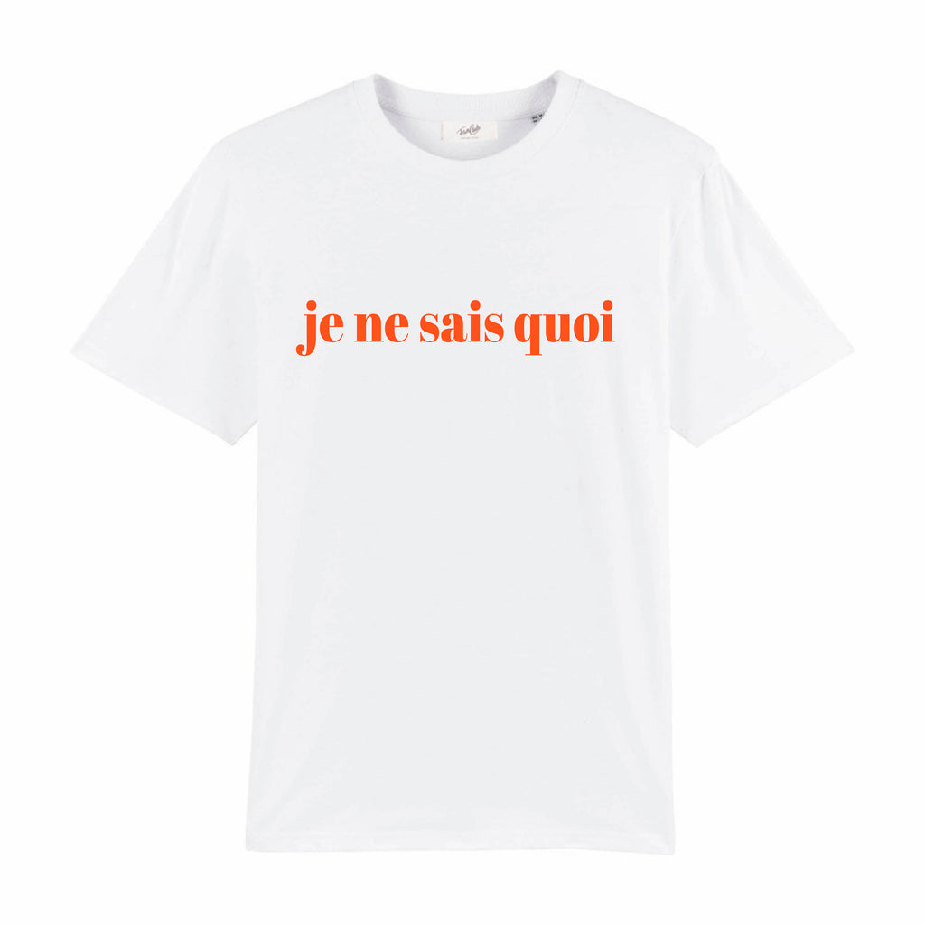 Je ne sais quoi french inspired retro slogan t-shirt – Fanclub clothing ...