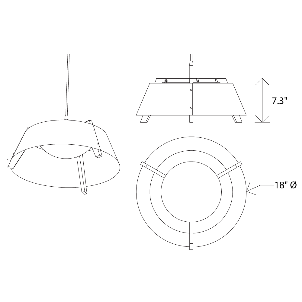 Casia 18 Pendant