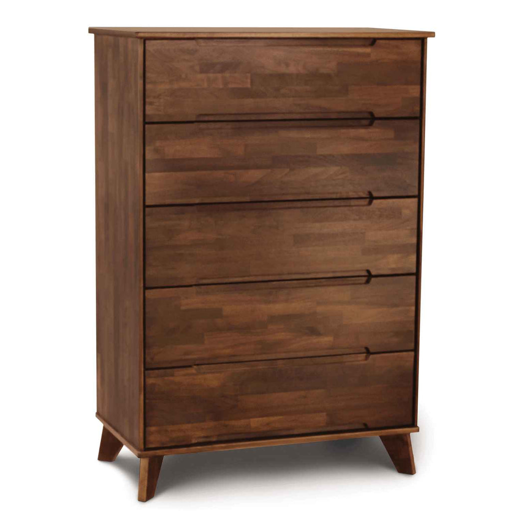 Linn Five Drawer Dresser In Walnut Copeland Urban Natural Home