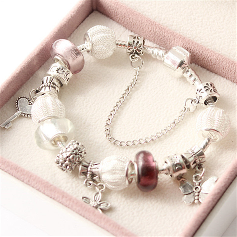 glass beads for pandora bracelets