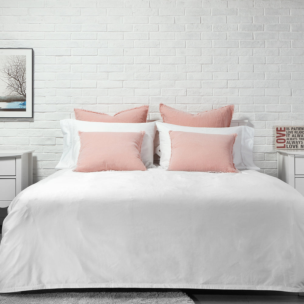 Buy Luxury Bedding Linens Eco Friendly Cotton Sheet Set Pillows