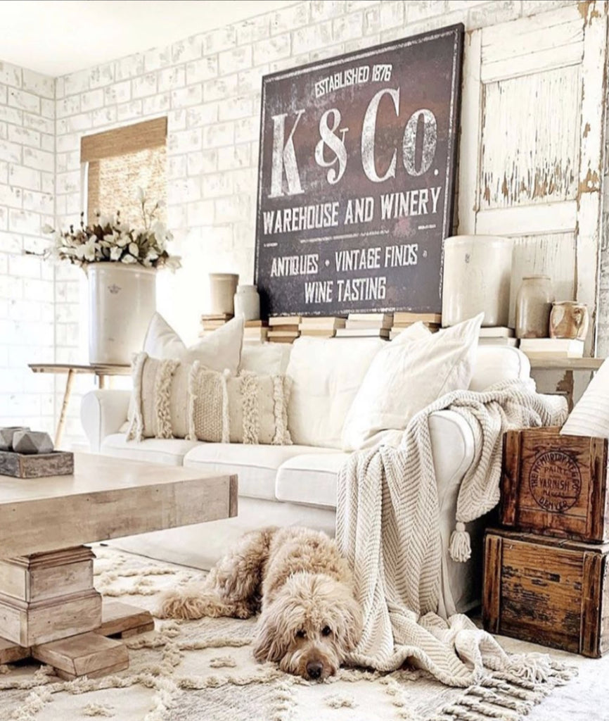 Personalized Vintage Farmhouse Style Wall Decor