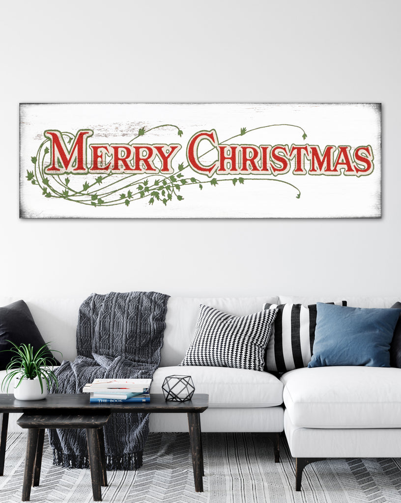 Download Merry Christmas Farmhouse Sign - Christmas Sign Wall Art ...