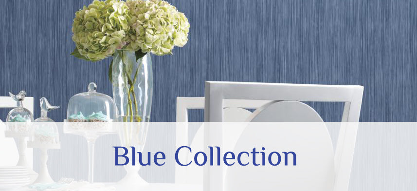 About Wall Decor's "Inspired By Color Blue" Wallpaper Collection