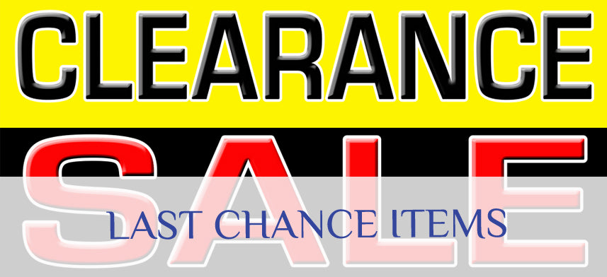 About Wall Decor's "Last Chance" Clearance Items