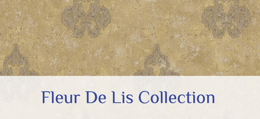 About Wall Decor's Fleur De Lis Wallpaper Collection