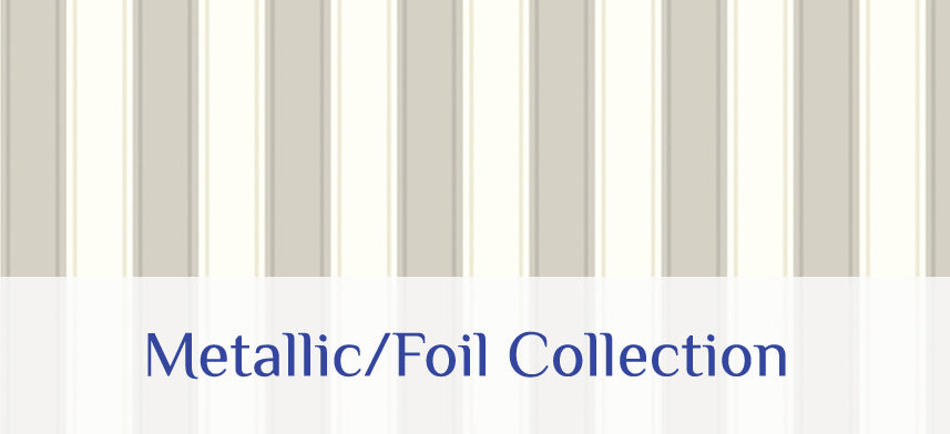 About Wall Decor's Metallic/Foil Wallpaper Collection