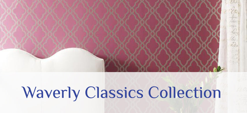 About Wall Decor's "Waverly Classics" Wallpaper Collection