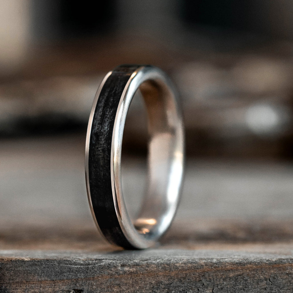 Women's inlay clearance rings