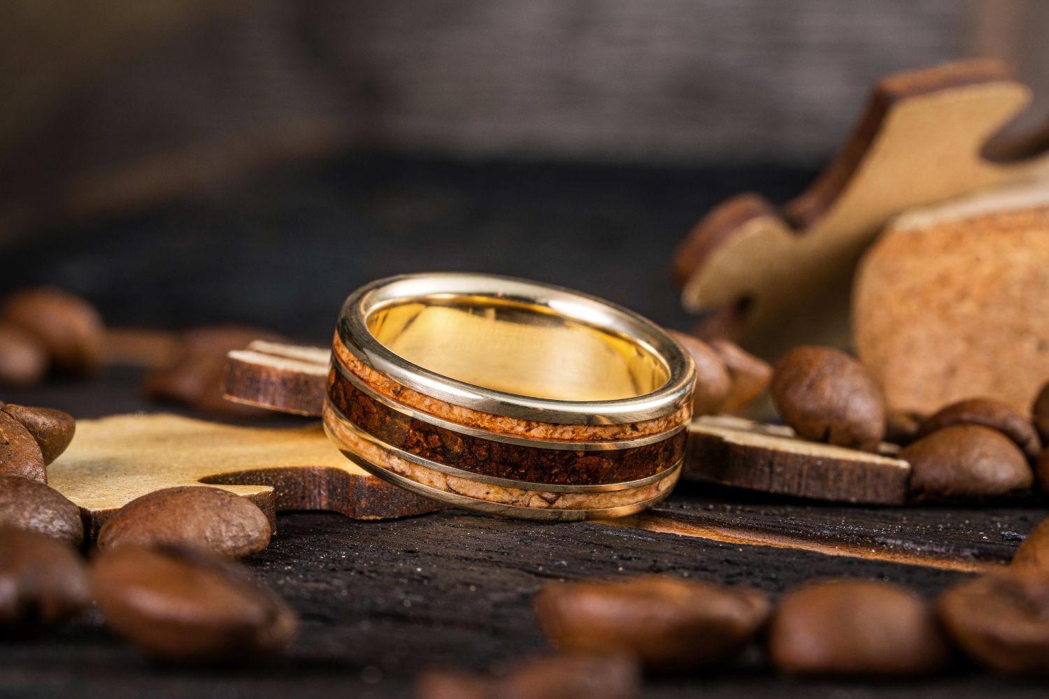 custom-14k-yellow-gold-ring-customer-provided-coffee-cork-puzzle-pieces-rustic-and-main