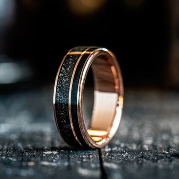 Unique Rose Gold Wedding Bands & Rings