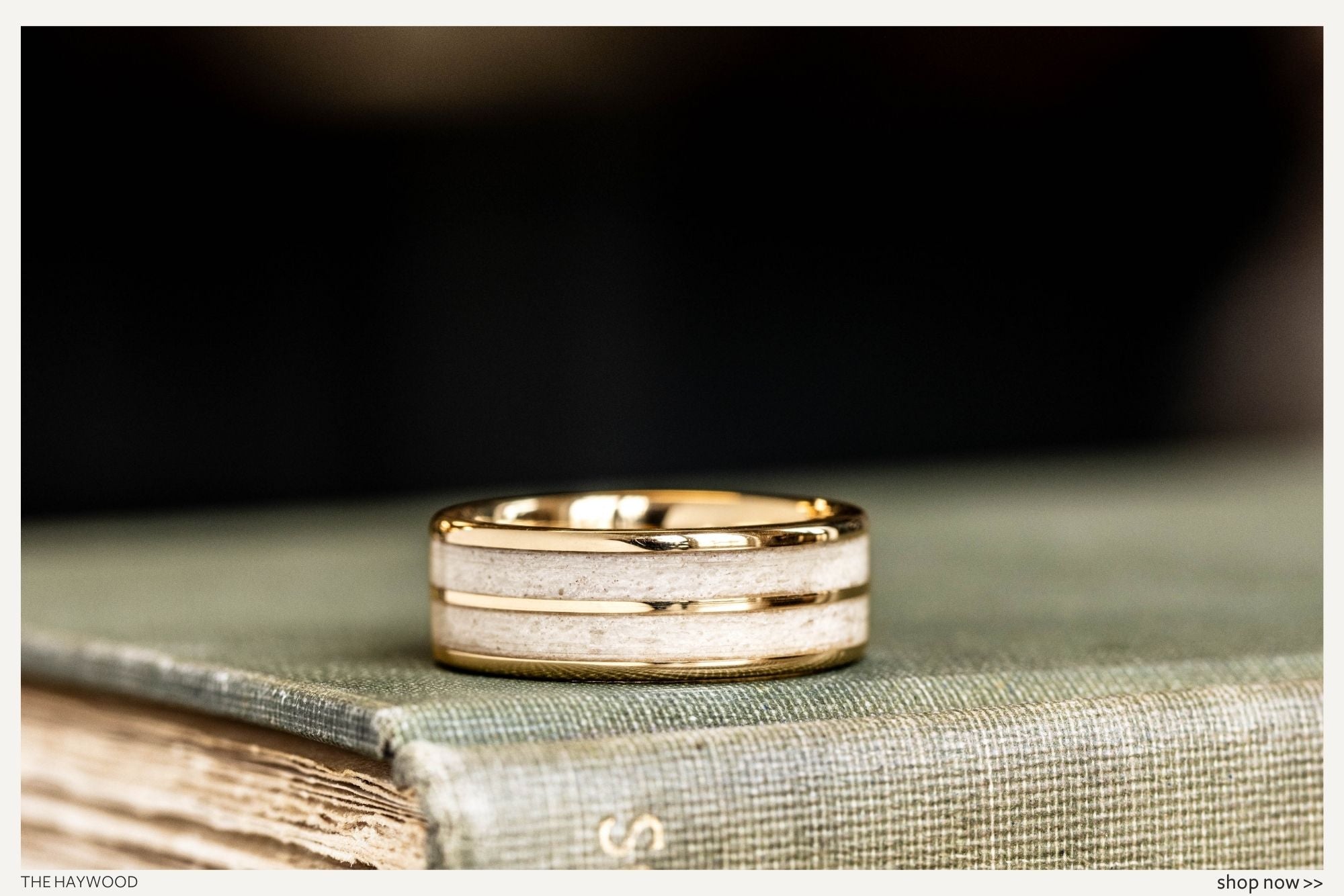 our-favorite-rugged-rustic-wedding-bands-for-him-haywood-dual-elk-antler-mens-gold-wedding-band-rustic-and-main