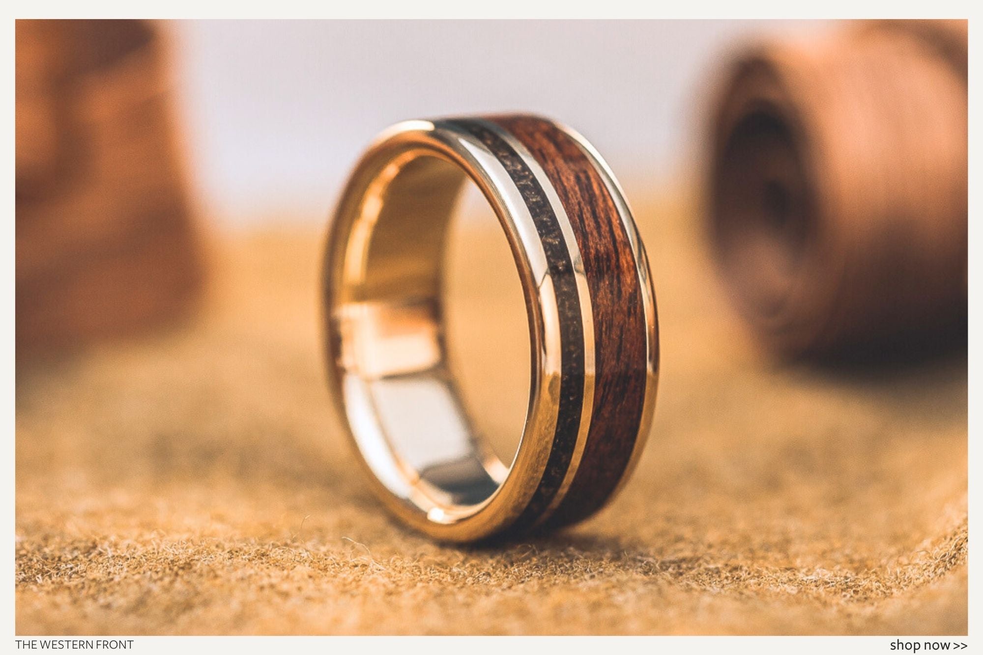 our-favorite-rugged-rustic-wedding-bands-for-him-the-western-front-mens-gold-wedding-band-1903-springfield-rifle-stock-wood-wwi-uniform-rustic-and-main