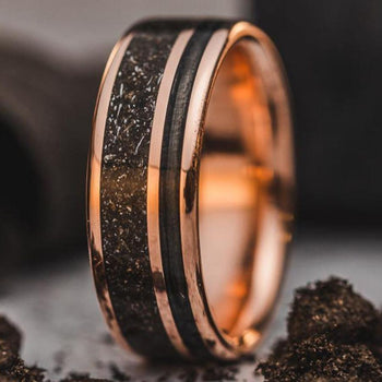 Unique Yellow Gold Wedding Bands & Rings, Handcrafted