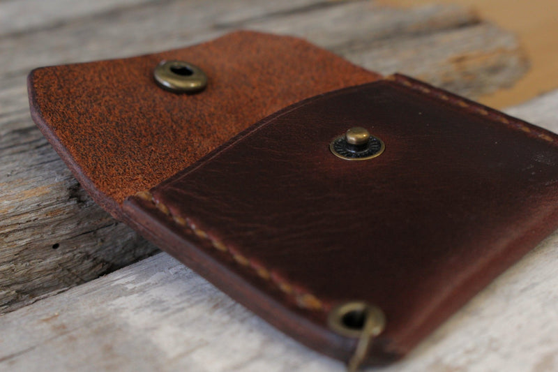 Genuine Leather Ring Wallet - Made in the USA – Rustic and Main