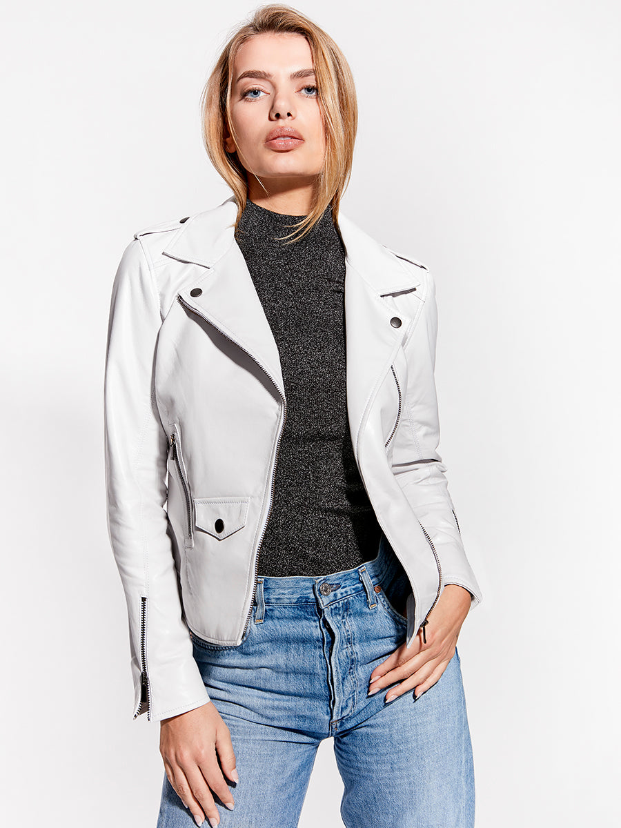 DENISE RECYCLED LEATHER BLAZER – AS by DF