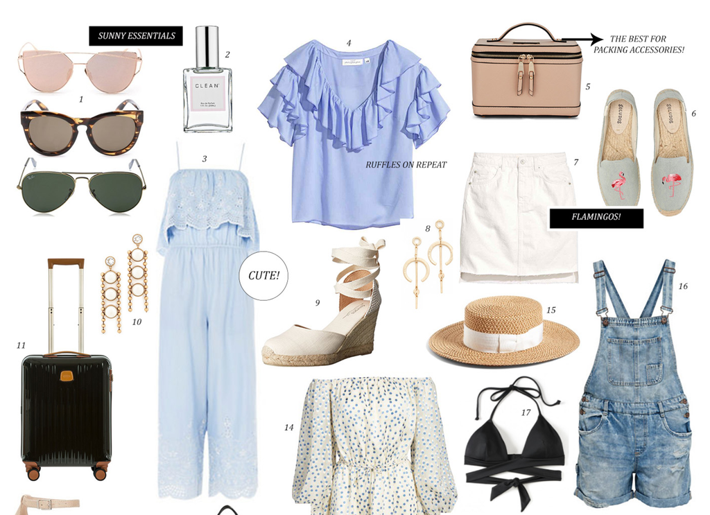 Vacation Wardrobe Essentials Girls Of Toronto Poppy Peonies