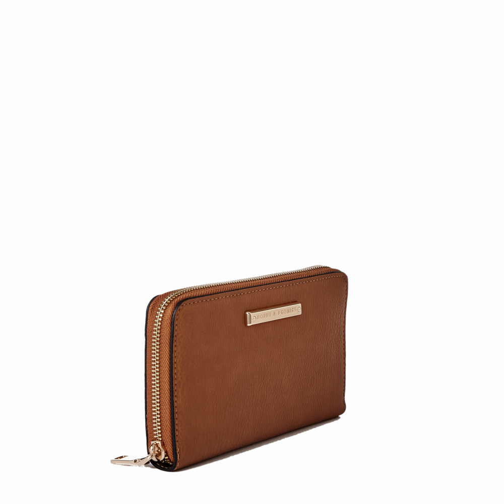 MARGAUX WALLET cognac – Poppy & Peonies