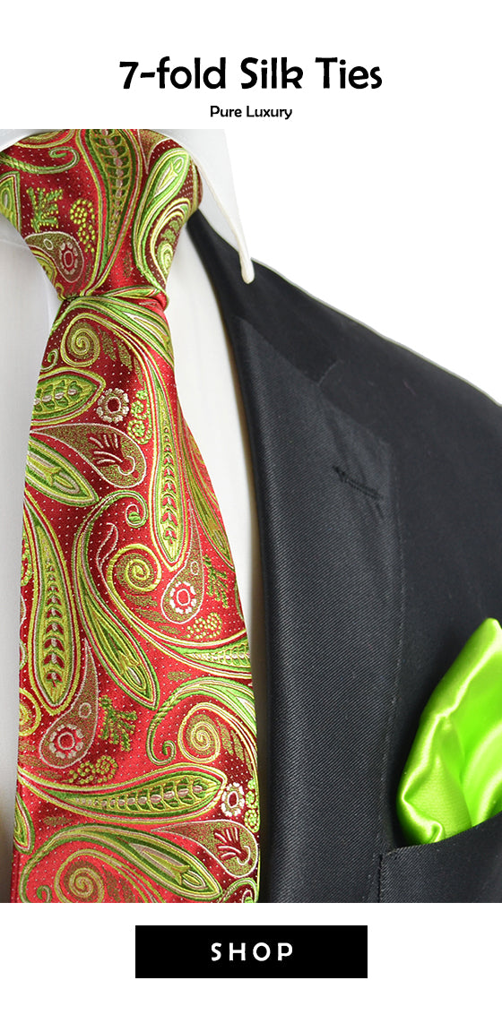 7-fold Silk Ties Pure Luxury 