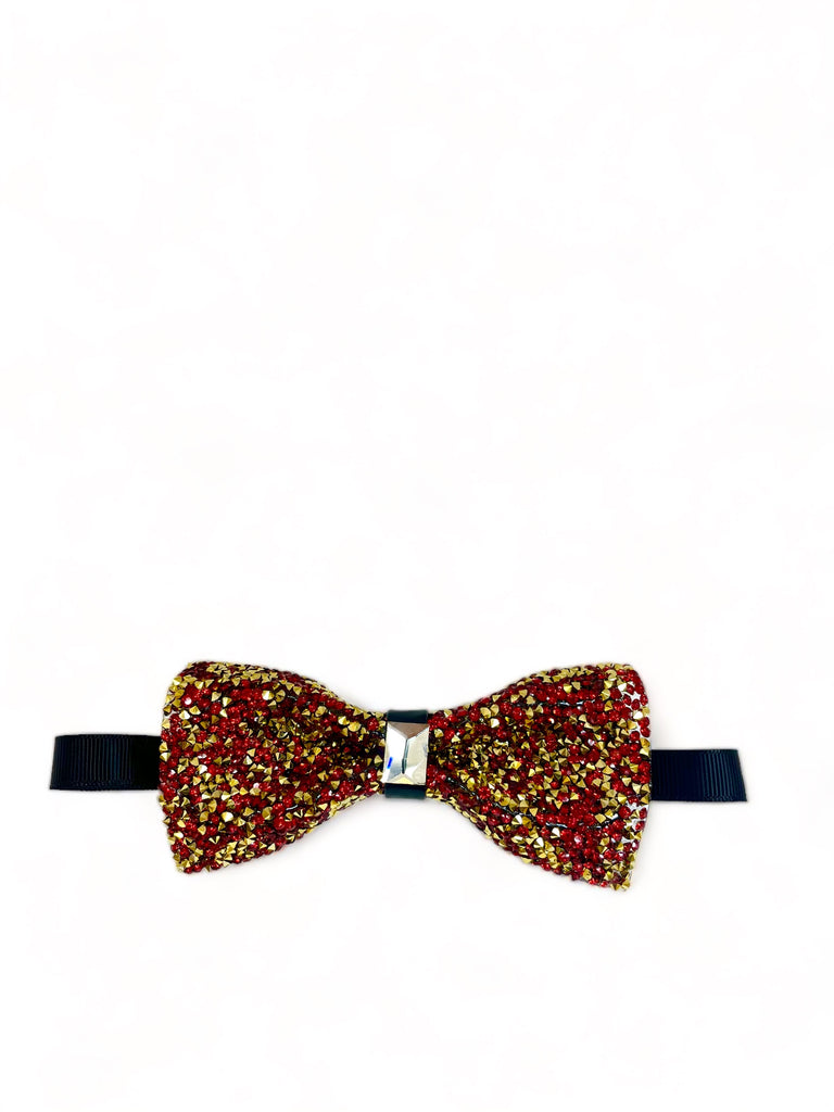Crystal and Rhinestone Bow Ties for festive events