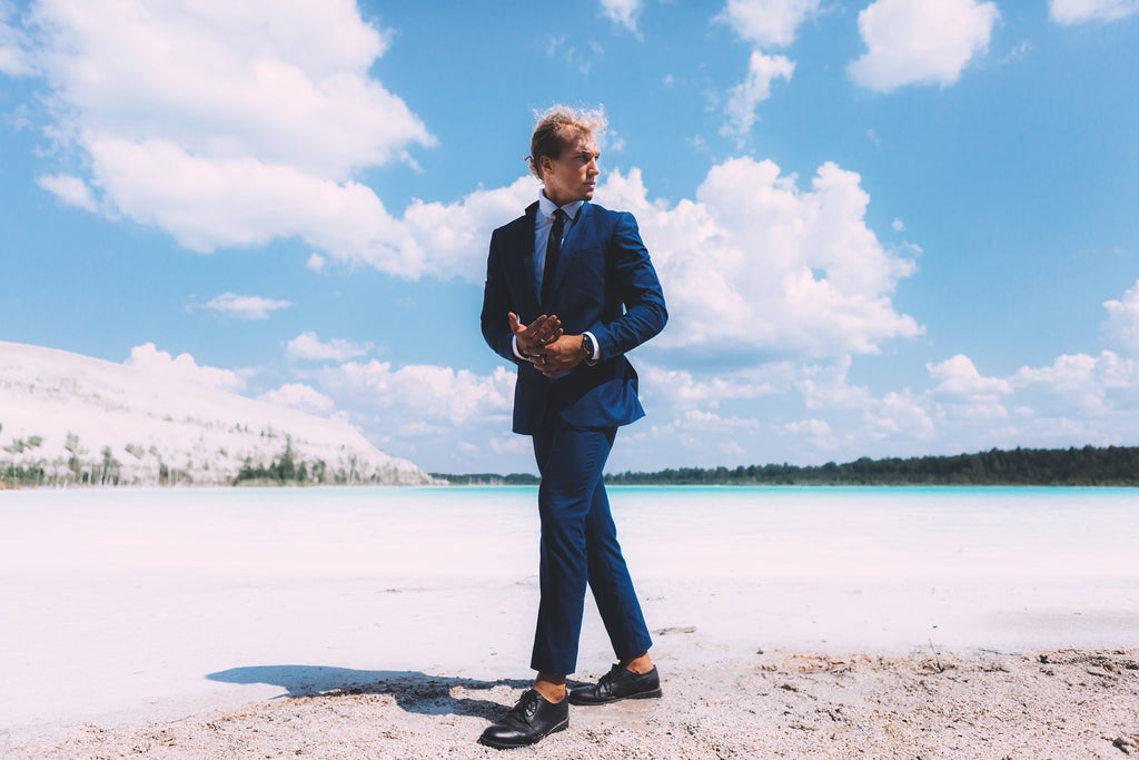 Navy Blue Suits for Summer