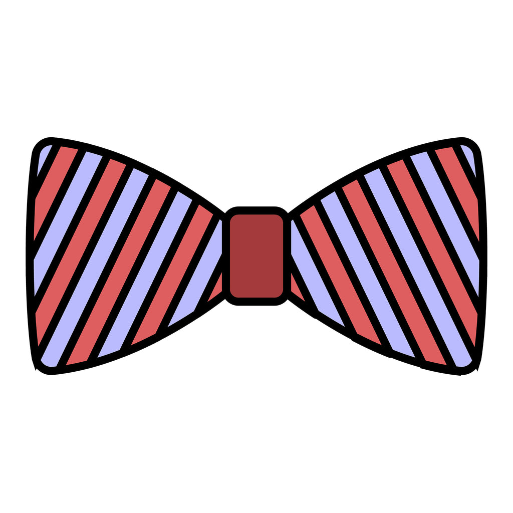 Bow Ties with Stripes by Paul Malone