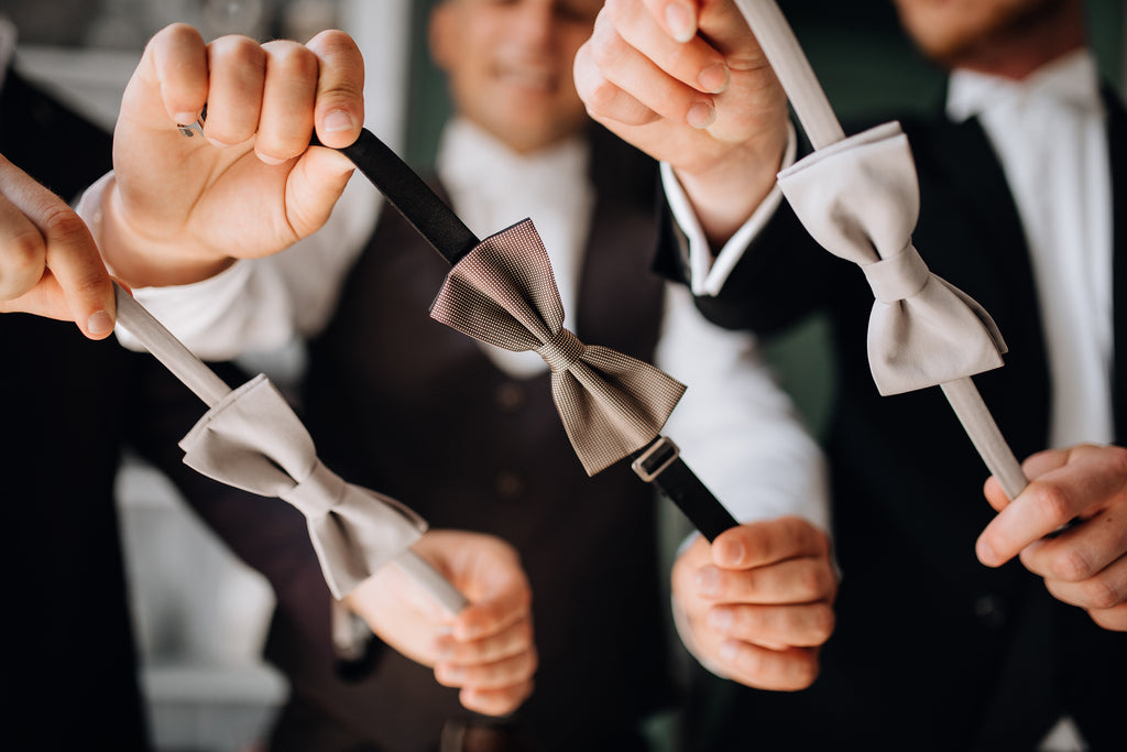 Neckties for Groom and Groomsmen