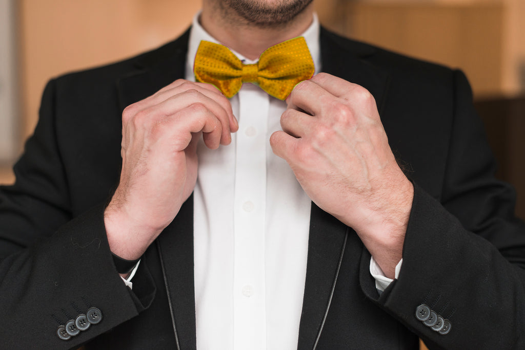 Formal Bow Ties in Yellow