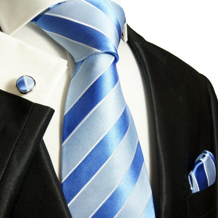 Solid Royal Blue Silk Necktie | Paul Malone