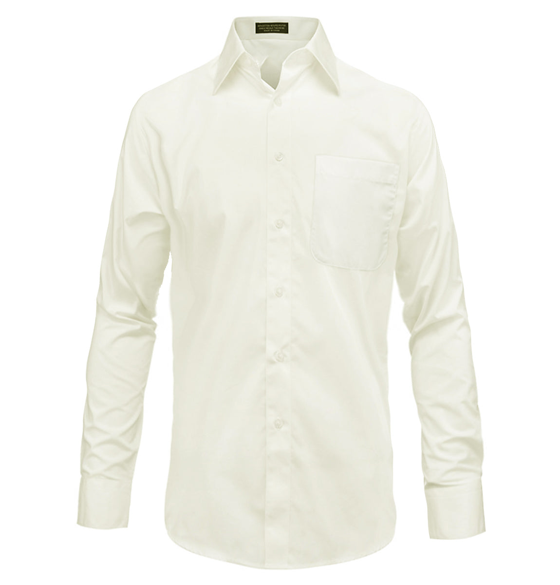 The Essential Solid White Dress Shirt