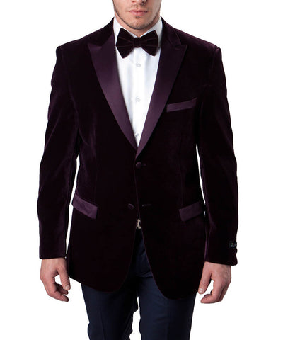 Men's Burgundy Velvet Tailored Dinner Jacket – Savile Row Company - Custom  Made