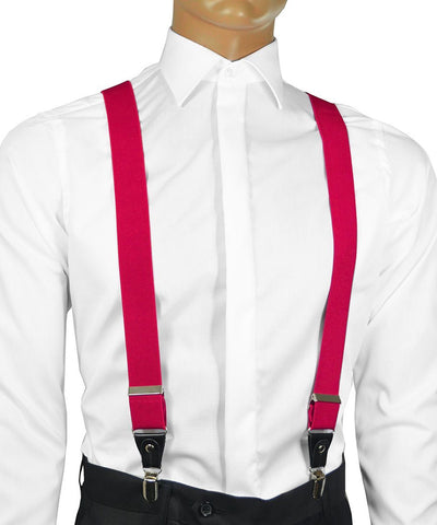 Hot Topic : Basic White Suspenders  White suspenders, Suspenders, Black  suspenders