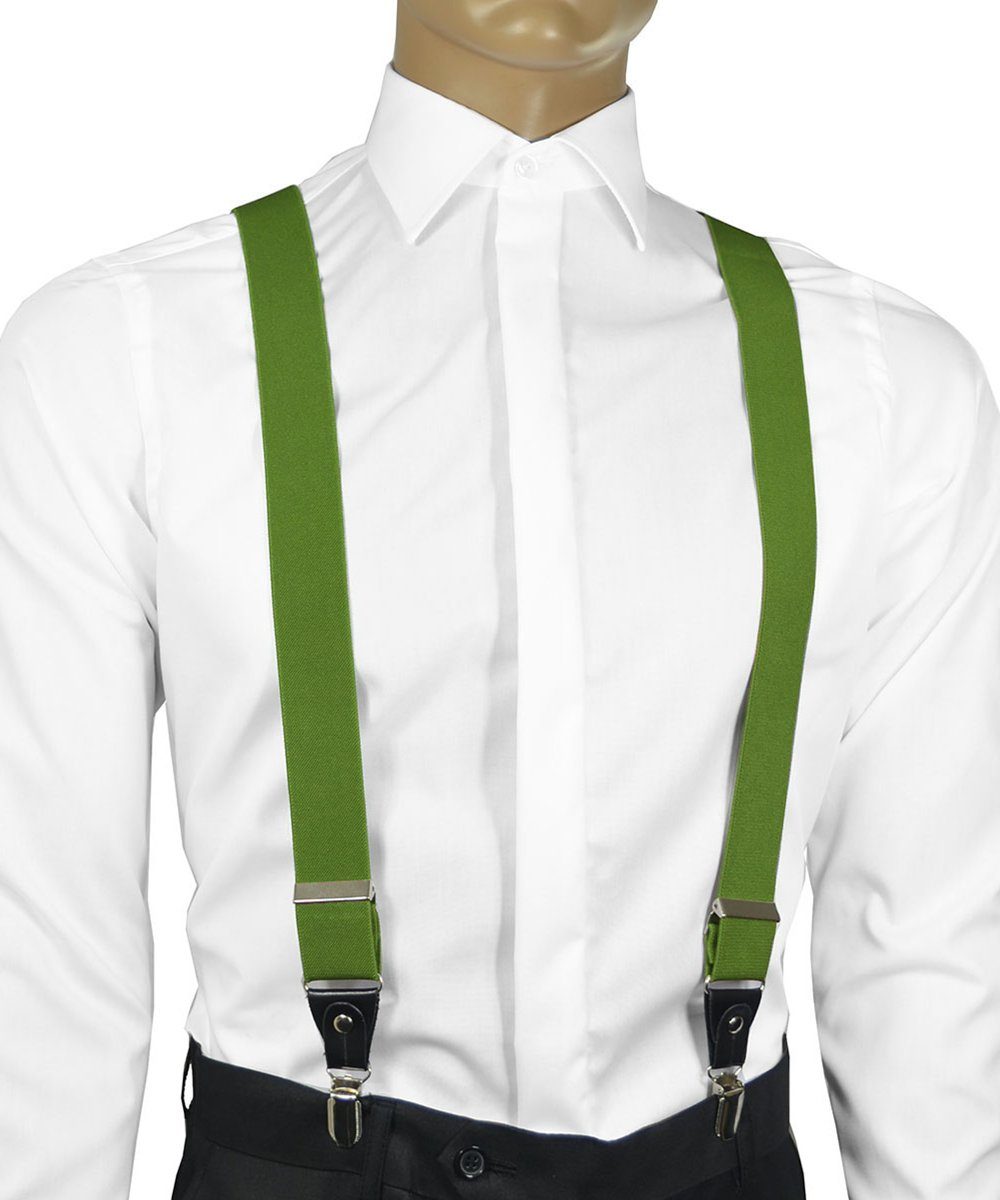 Hold-Ups White Casual Series Dual-clip Men's Suspenders – Holdup-Suspender -Company