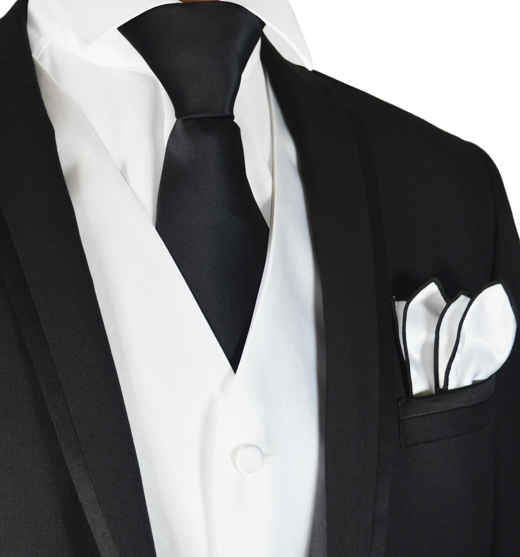 Tuxedo Pocket Square - The Best Pocket Squares In 2019 - Pocket squares ...