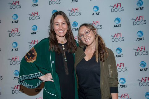Tina Brown and Dyana Winkler in Icon Style jewelry at AFI Docs