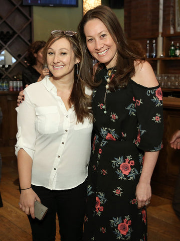 Dyana Winkler and Tina Brown in Icon Style jewelry at Tribeca Director's Brunch