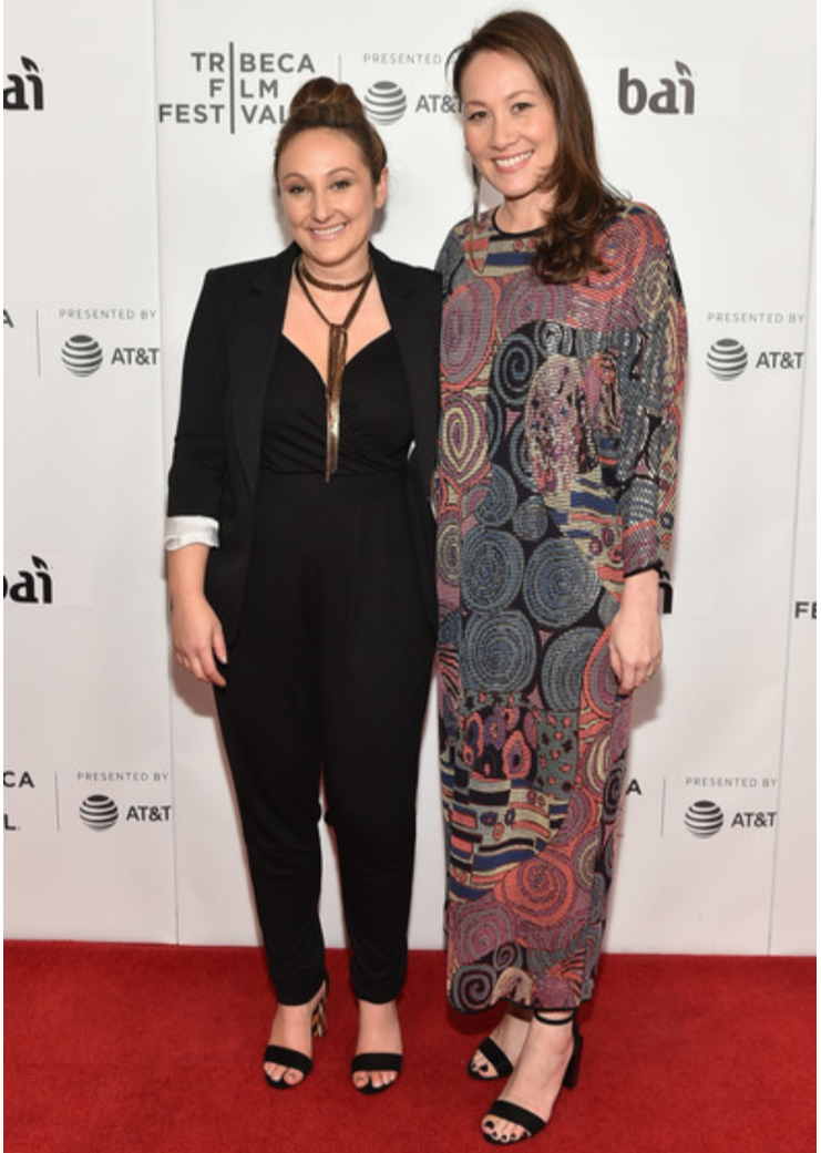 Tina Brown & Dyana Winkler wearing Icon Style