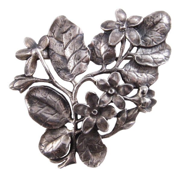 floral brooch