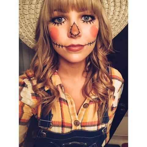 diy scarecrow costume for women