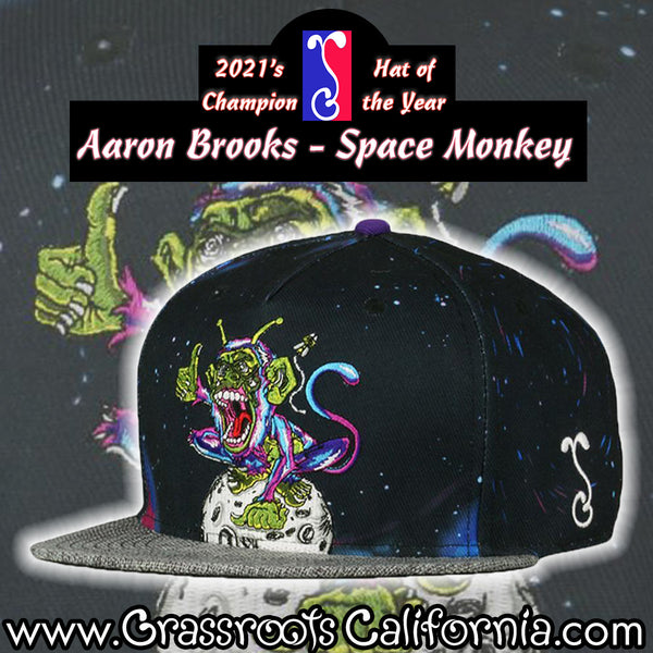 Aaron Brooks ABrooksArt Grassroots Monkey Hat