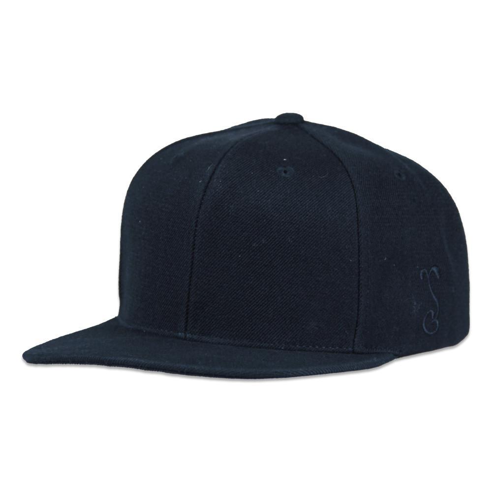 ATABZ Plain Black Free Size no Strap Back hat Black caps Plain for