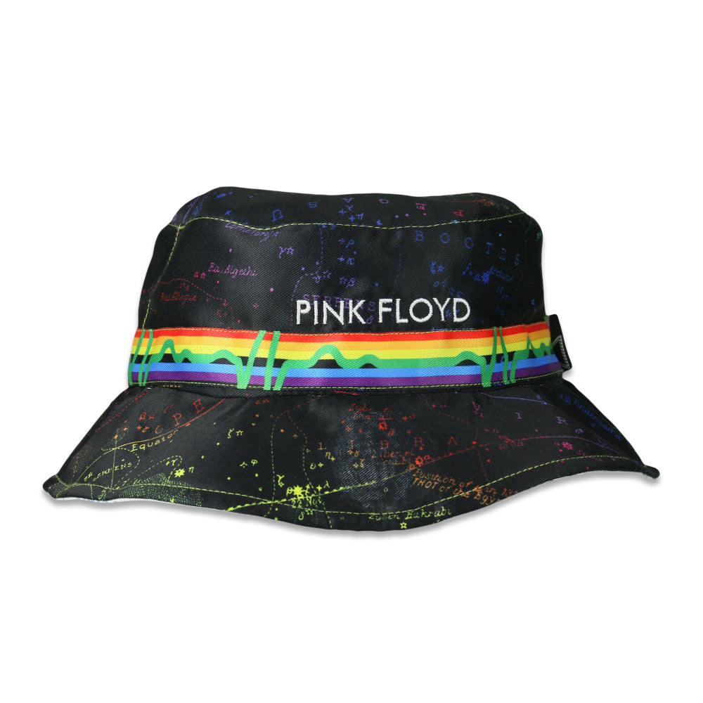 Image of Pink Floyd Dark Side of the Moon Reversible Bucket Hat