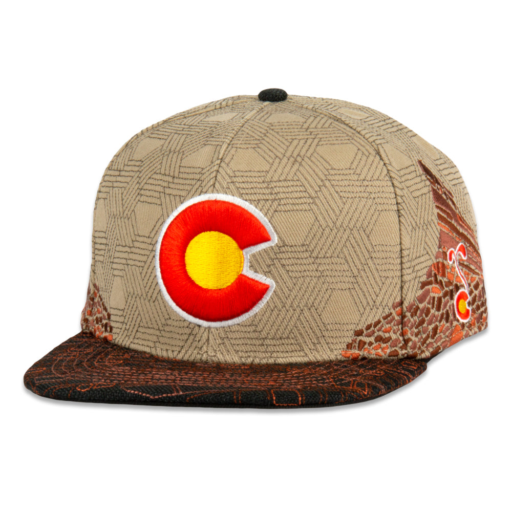 Red Rocks V3 Tan Snapback Hat – Grassroots California