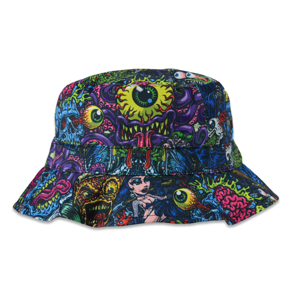 Image of Jimbo Phillips Montage Reversible Bucket Hat