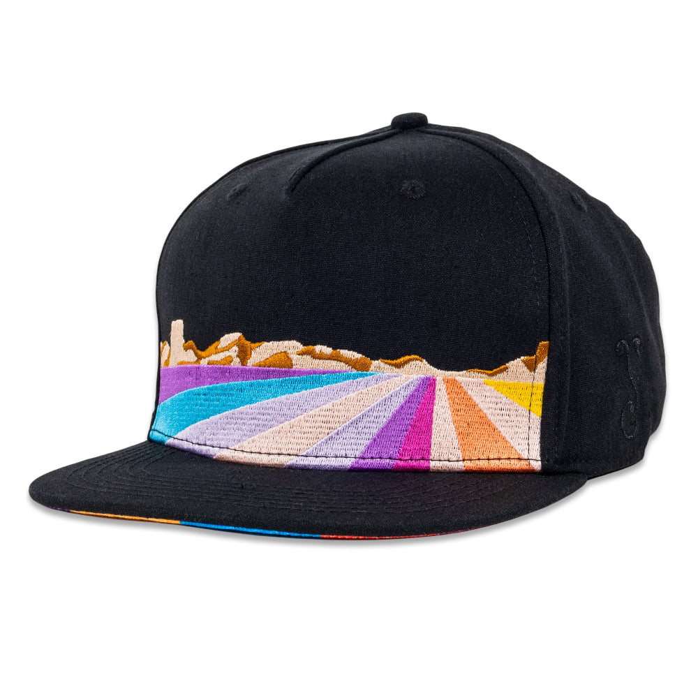 Image of Jerry Garcia Playa Vista Black Fitted Hat