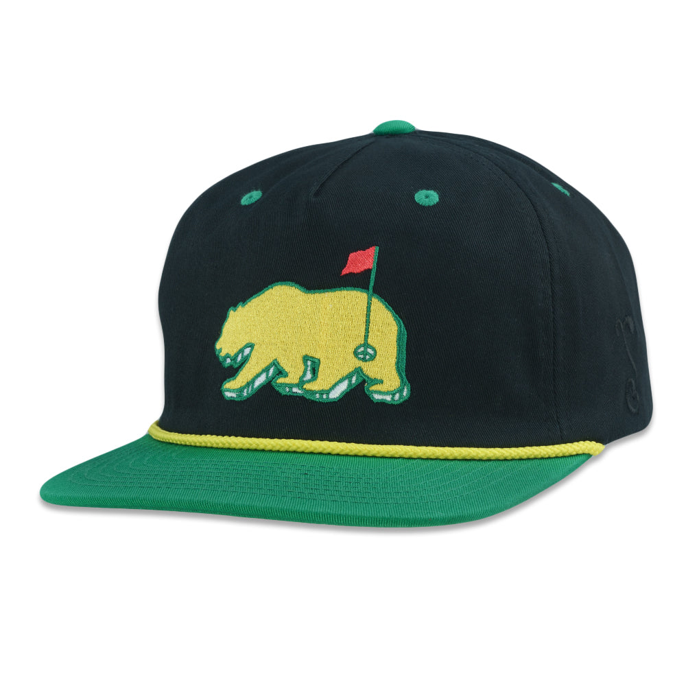 Kush Bear Dri-Bear Green Fitted Hat – Grassroots California