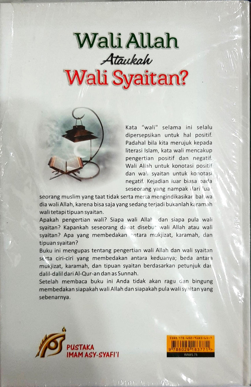 Wali Allah Ataupun Wali Syaitan Tbin1226 Telaga Biru Sdn Bhd