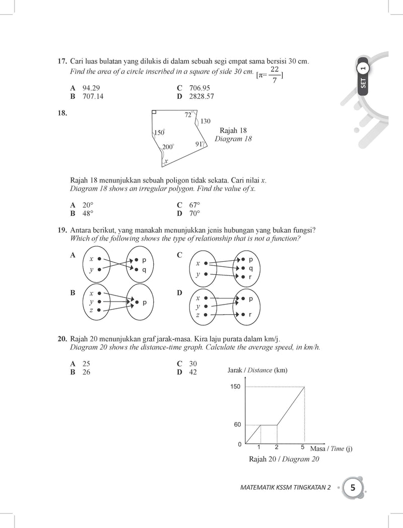 Soalan Matematik Tingkatan 2 Dan Jawapan