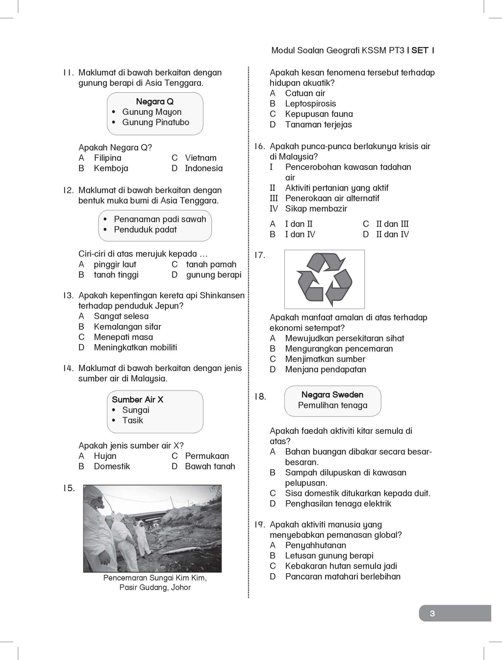 Contoh Soalan Geografi Pt3 2019 / 23 Contoh Soalan Pt3 2019 Geografi